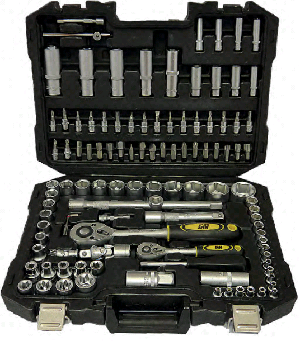 Набор  инструментов 108  предметов  1/4"-1/2" 4-32мм  9700108  (БМ)  CrV