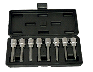 Набор  вставок  1/2"  TORX  T20-T60  972200  (БМ)  100мм