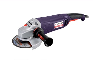 Электрошлифмашинка  угловая  230мм  2400Вт  6500об/мин  MBA 2400P (кейс)  (SPARKY)