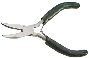 Плоскогубцы  мини  с  изогнутыми  губками  115мм  350105  (БМ)