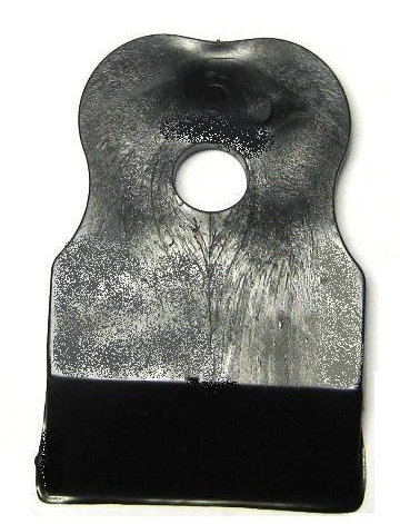 Шпатель  резиновый  чёрный  40мм