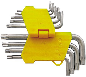 Набор  ключей  TORX  T10-T50  9шт  1901  (БМ)