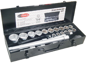 Набор  инструментов  24  предмета  3/4" 17-50мм  RF-6241-5  (ROCK-FORCE)  CrV