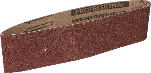 Шлифшкурка  лента  76х457  Р40/P80/P120  3шт  (SPARKY)