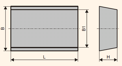 100х40х150  5С  14А  24  L  B  сегмент  шлифовальный