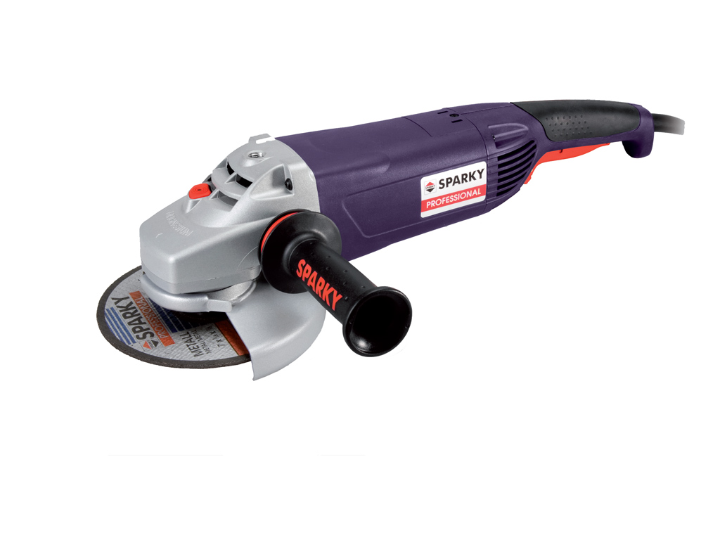 Электрошлифмашинка  угловая  230мм  2600Вт  6500об/мин  MBA 2600P (AVR) (SPARKY)