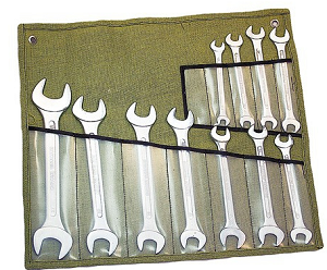 Набор  ключей  гаечных  двусторонних  8-30мм 11шт  БМ-008  (БМ)