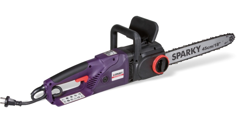 Электропила  цепная  2200Вт  450мм  шина  TV 2245  (SPARKY)