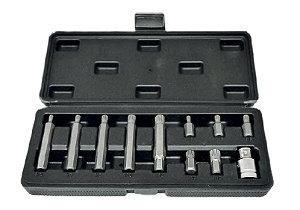 Набор  вставок  3/8"  SPLINE  М5-М12  972805  (БМ)  30/75мм