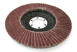 Круг  лепестковый  торцевой  150х22  КЛТ  (P80)  (№20)  тип 1  (ЛУГА)