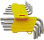 Набор  ключей  TORX  T10-T50  9шт  1901  (БМ)