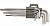 Набор  ключей  шестигранных  1/16"-3/8"  дюймовых  170212  (БМ)  CrV